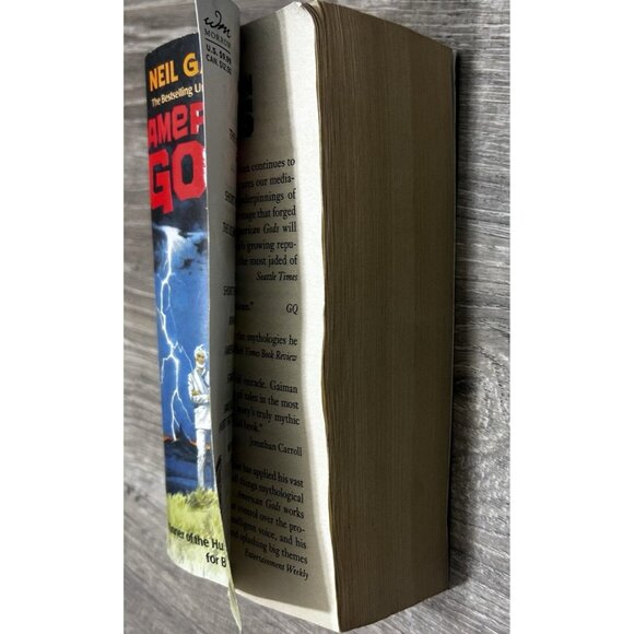 American Gods The Bestselling Underground Novel By Neil Gaiman Paperback - Picture 4 of 6